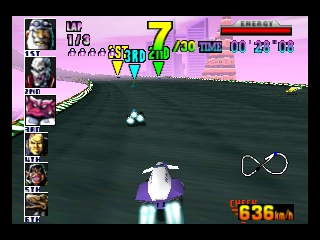 F-Zero X (Europe) In game screenshot